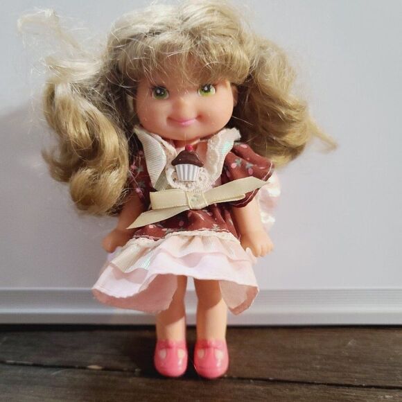 Vtg '80s Mattel Cherry Merry Muffin Chocolottie Doll Chocolate Drip - Picture 1 of 13